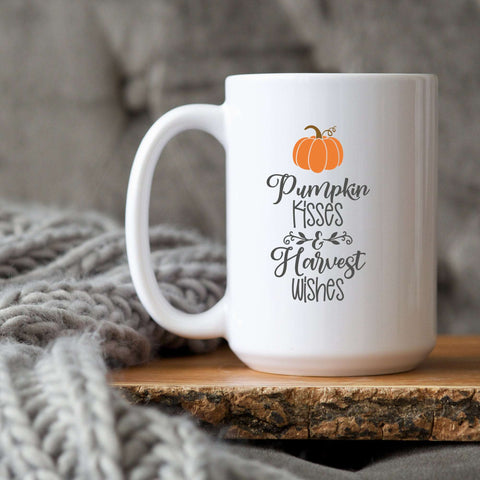 Pumpkin Kisses Coffee Mug Cup
