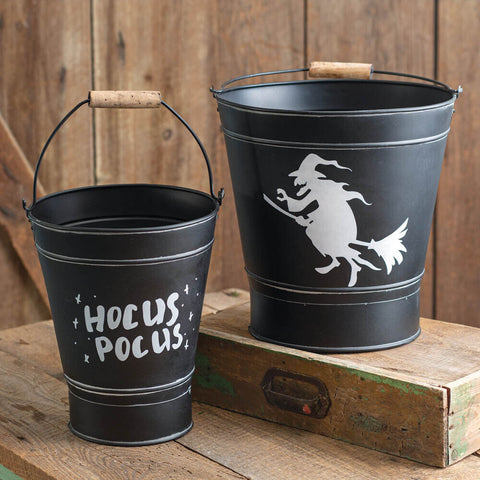 2 WITCH BUCKET Metal